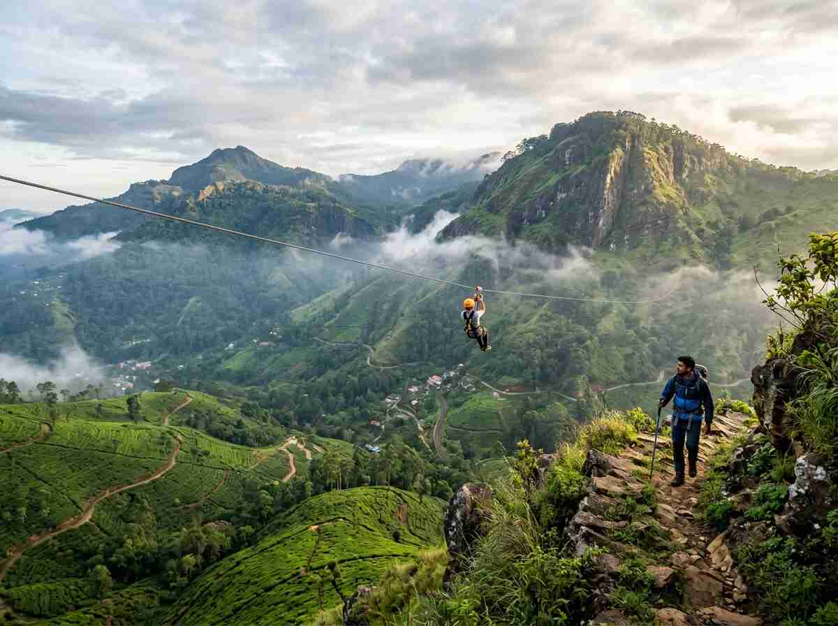 Ella Rock Hiking and Flying Ravana Mega Zipline